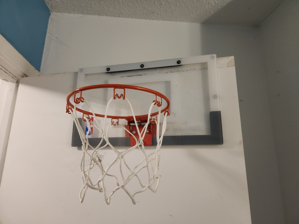 Mini indoor basketball set