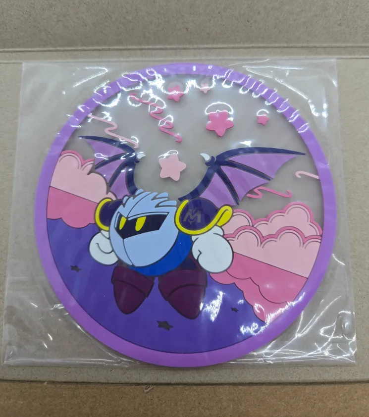 Kirby's Clear Rubber Coaster Vol. 2- Meta Knight thumbnail
