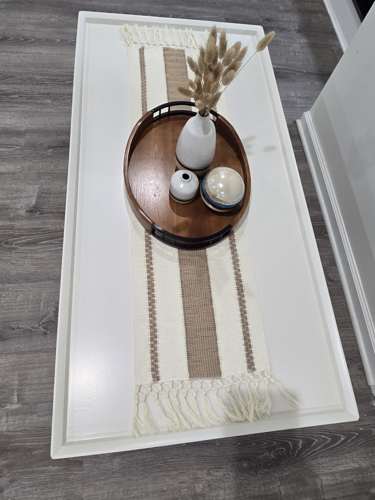 White Coffee Table 24W x 48L x 16H - photo 3
