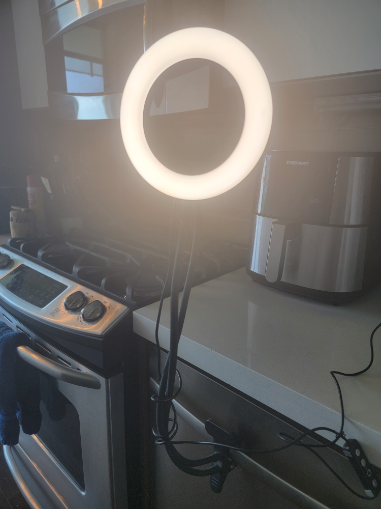 LED Ring Light with Clip - photo 5