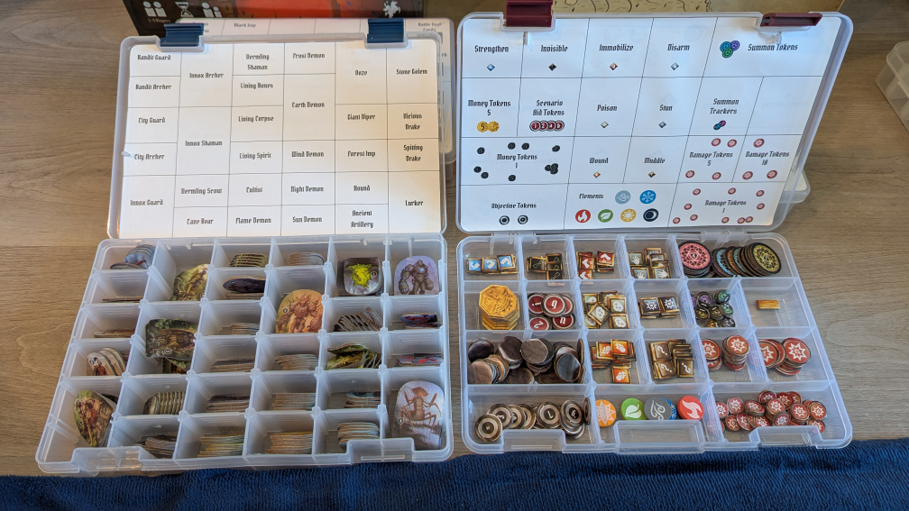 Organized Gloomhaven Boardgame - photo 5