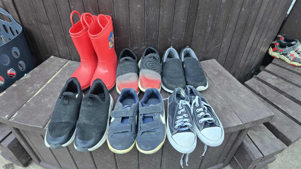 Lot of child's size 12T shoes
