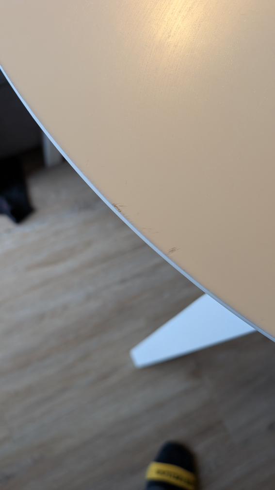 Extendable Dining Table - White - photo 4
