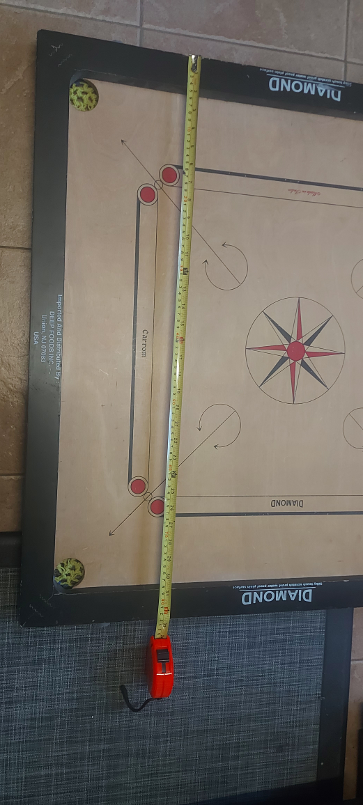 Diamond Carrom Board - 76cm x 76cm (Cash only) - photo 3