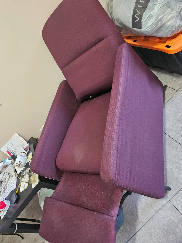 Burgundy Recliner Chair thumbnail