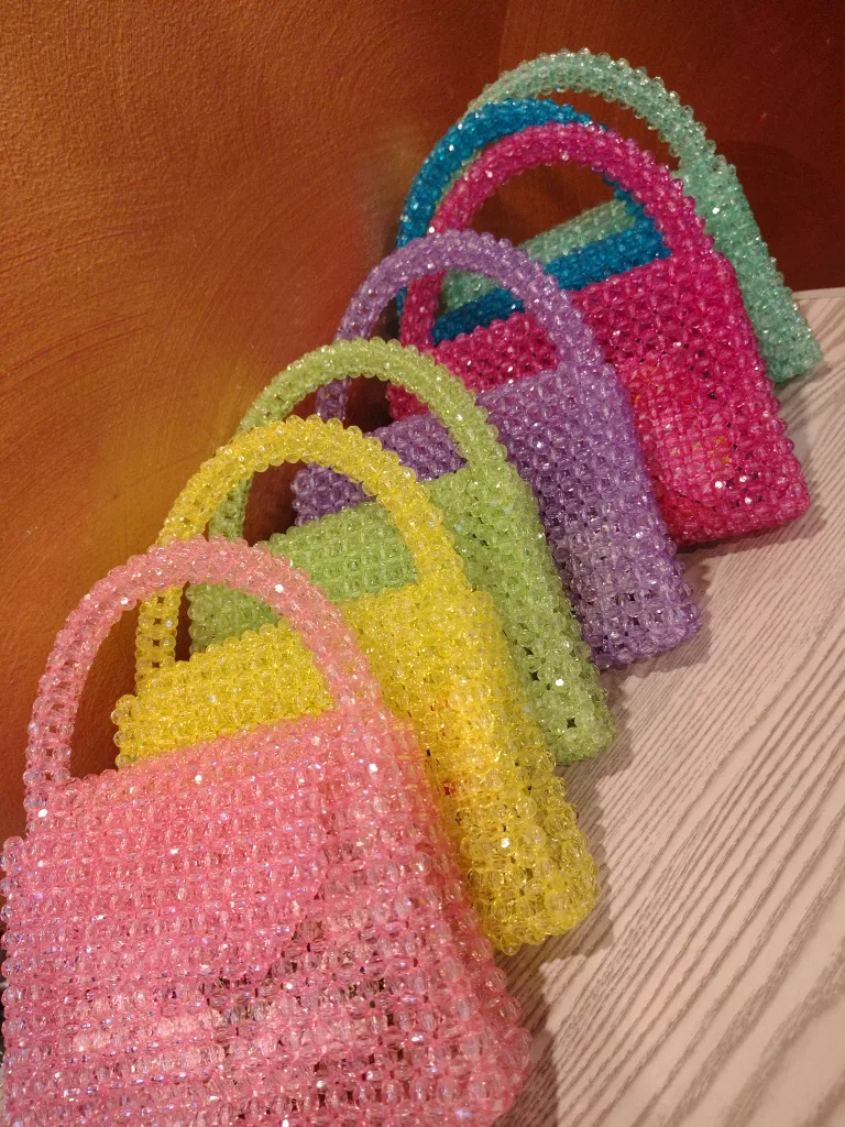 Beaded Mini Handbags - Cute & Colorful thumbnail