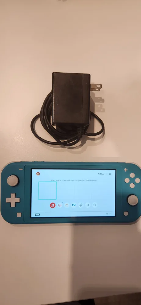 Nintendo Switch Lite - Turquoise with Charger thumbnail