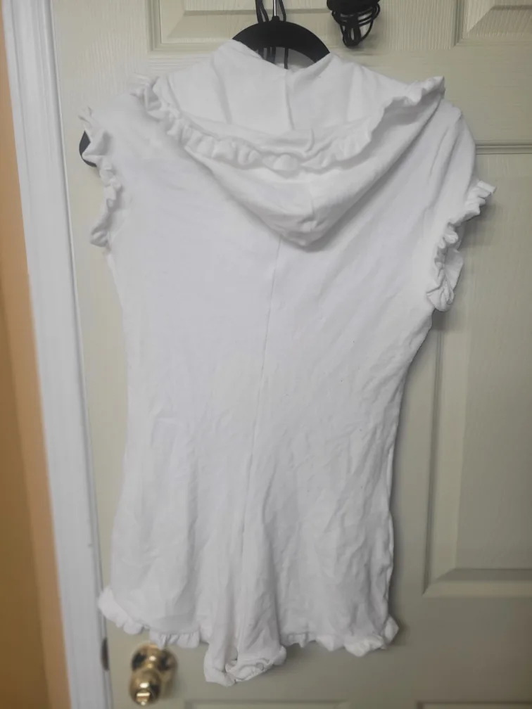 Beach Bunny White Romper - Size Medium 🧡 image indicator(2)