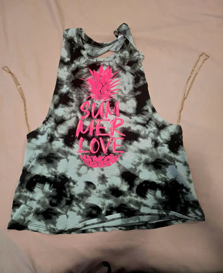 Tie Dye Summer Love Tank Top thumbnail