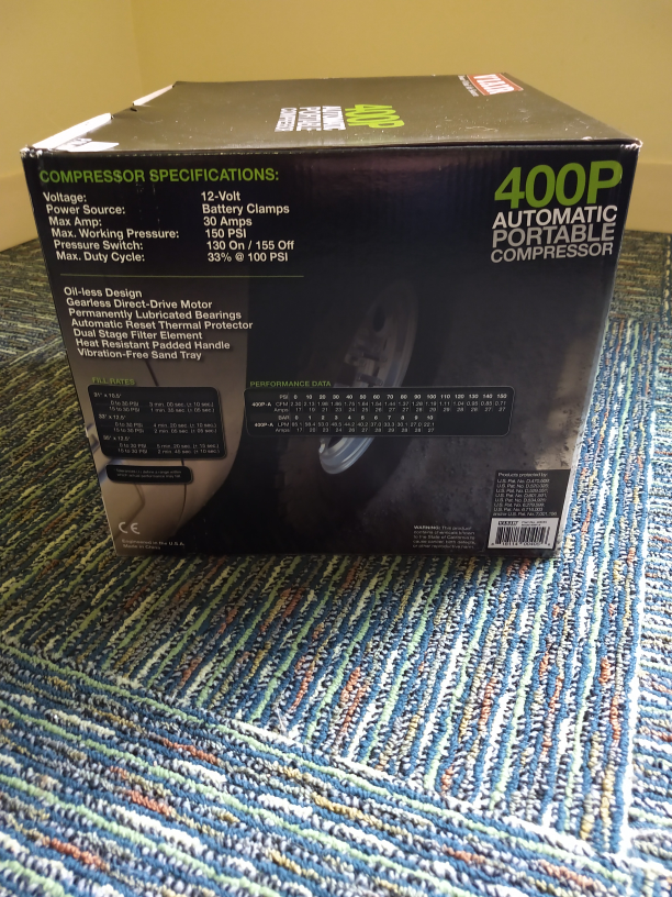 Viair 400P-RV #40047 Portable HD Air Compressor - photo 3