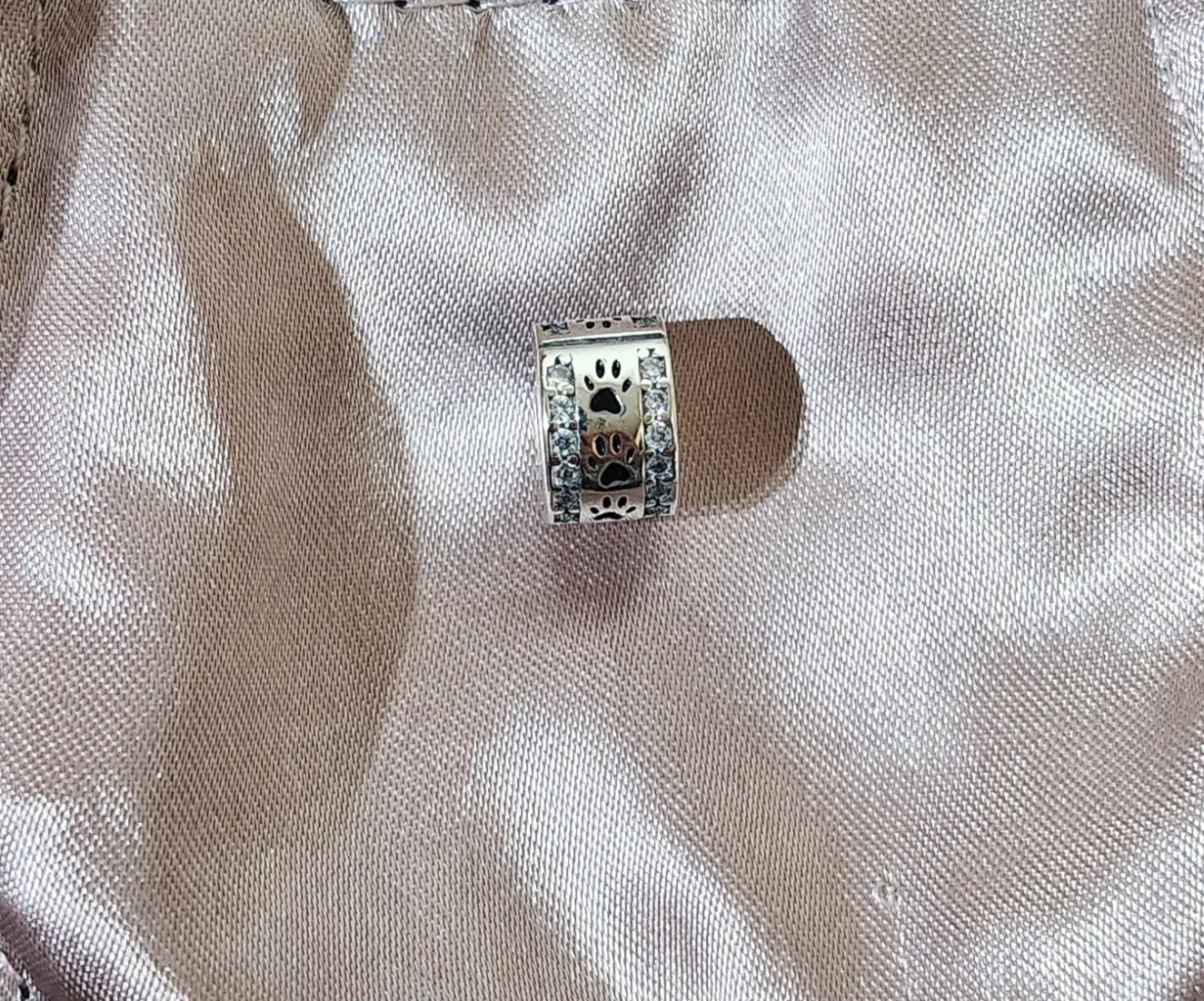 Paw Prints Clip Charm thumbnail