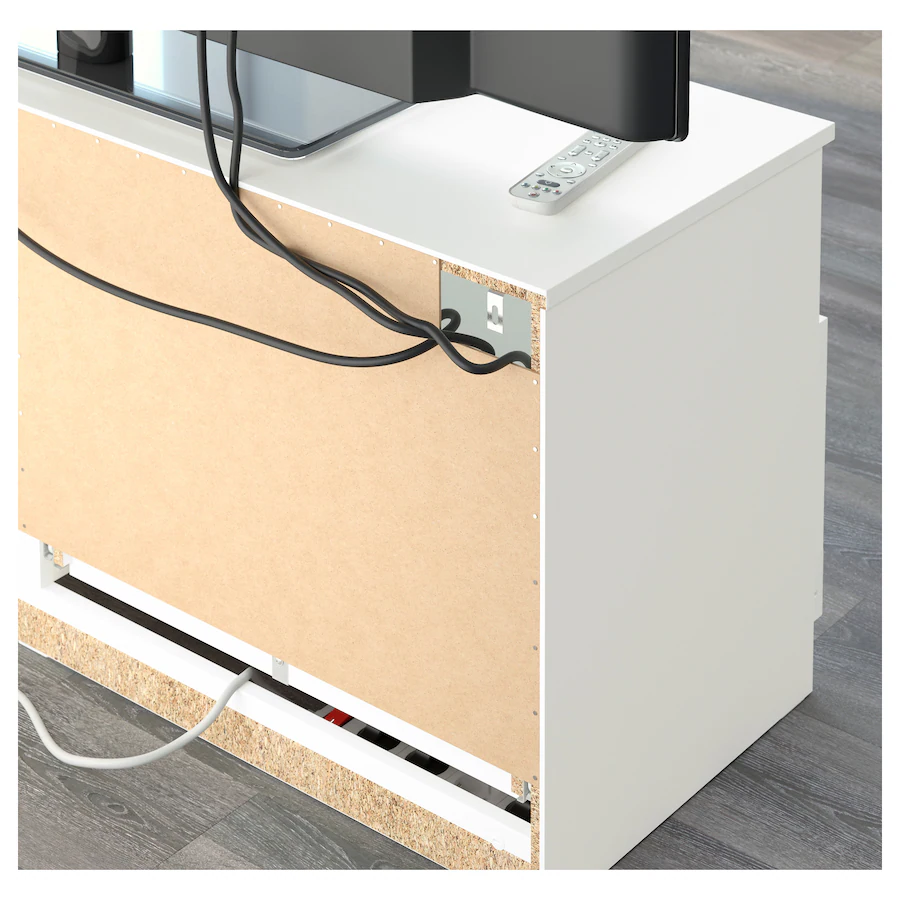 IKEA White TV Stand - photo 4