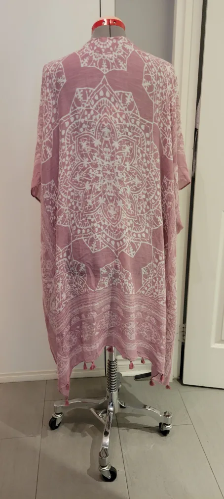 Pink Patterned Cover Up image indicator(3)