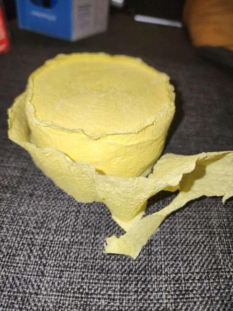 Yellow Crepe Paper Roll thumbnail