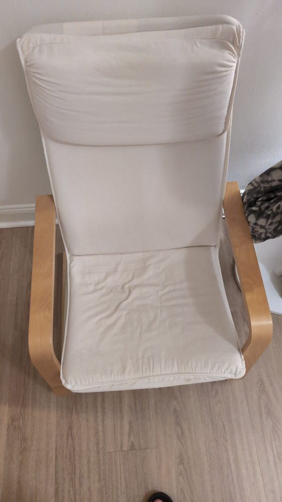 IKEA Poang Chair - Birch Veneer/Off-White - photo 2