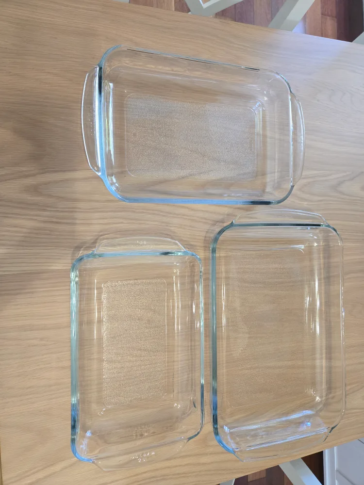 💸 Glass Baking Dish Set (3) KitchenStuffPlus thumbnail