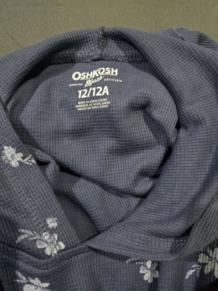 OshKosh Floral Hoodie - Size 12 - photo 3