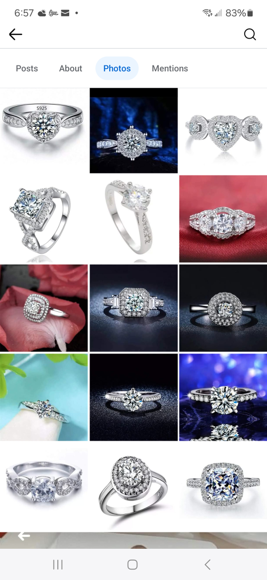 S925 Silver Heart Ring - photo 3
