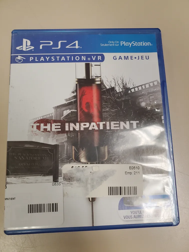The Inpatient PS4 VR Game thumbnail