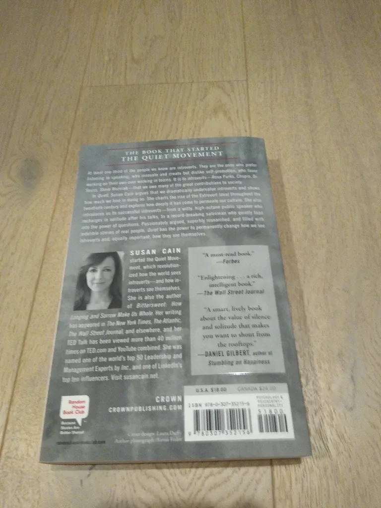 Quiet by Susan Cain image indicator(2)