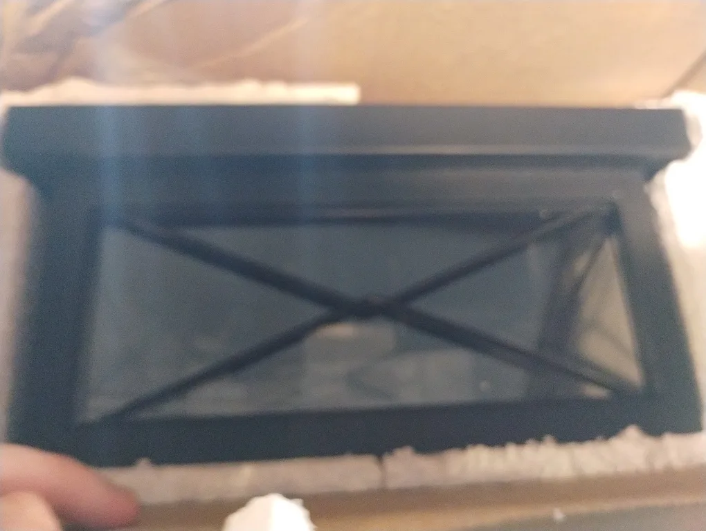 New 2-Light Black Flush Mount Ceiling Light Fixture thumbnail