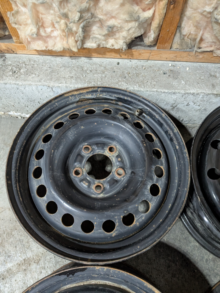 (4)-16 Inch Steel Rims 5x114.3 - photo 4