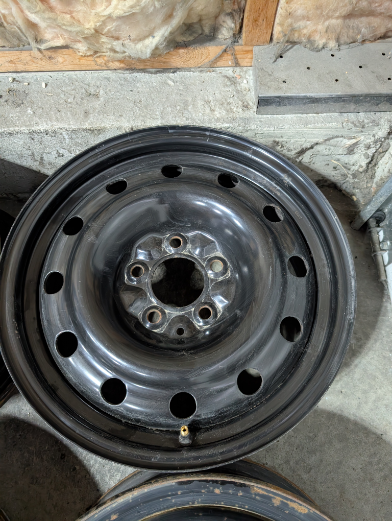(4)-16 Inch Steel Rims 5x114.3 - photo 5