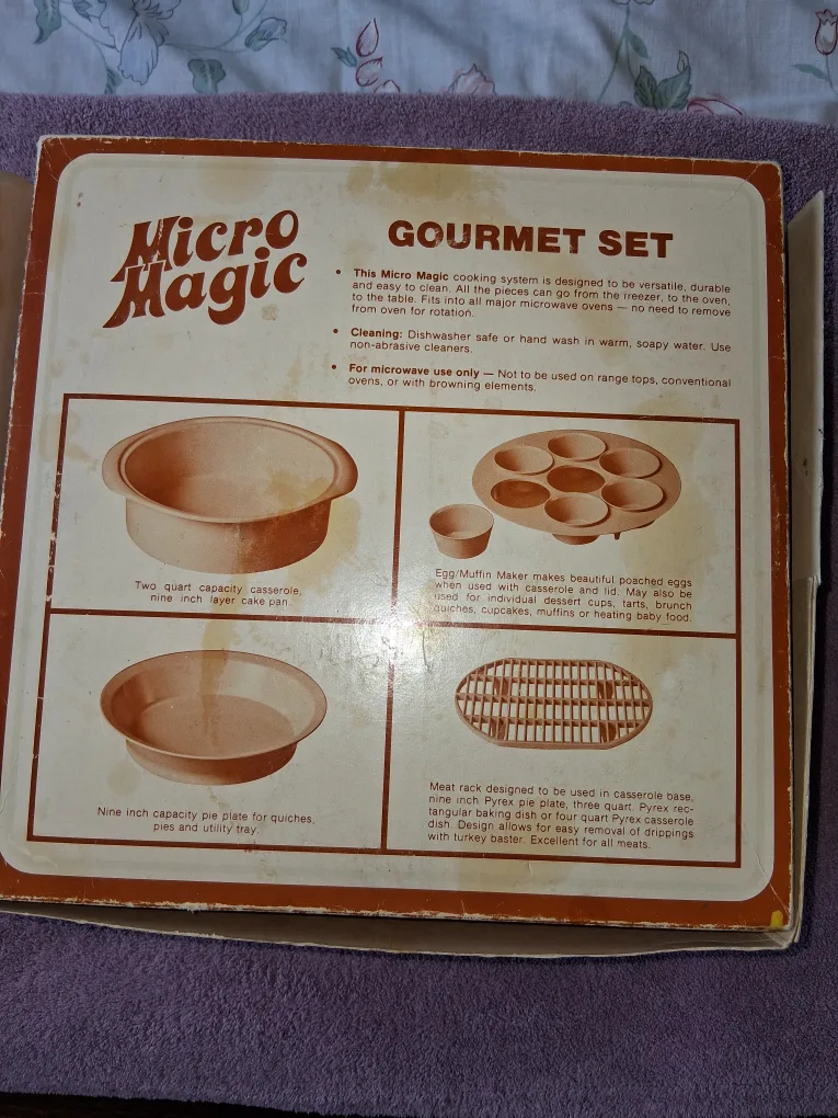 Vintage Micro Magic Gourmet Set image indicator(2)