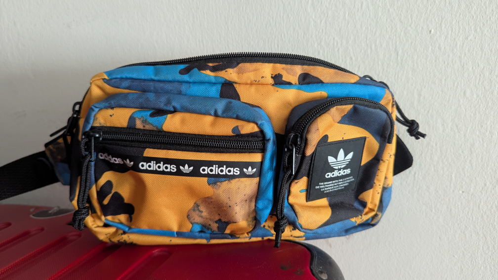 Adidas Camo Print Belt Bag