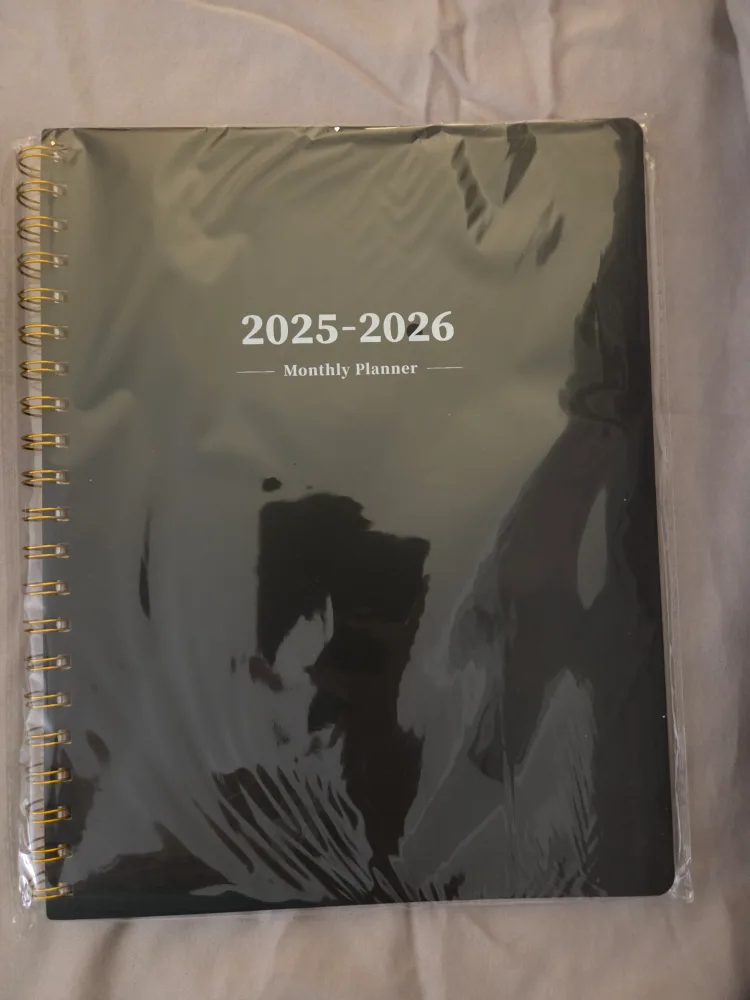 2025-2026 Monthly Planner and Black Accordion Folder thumbnail
