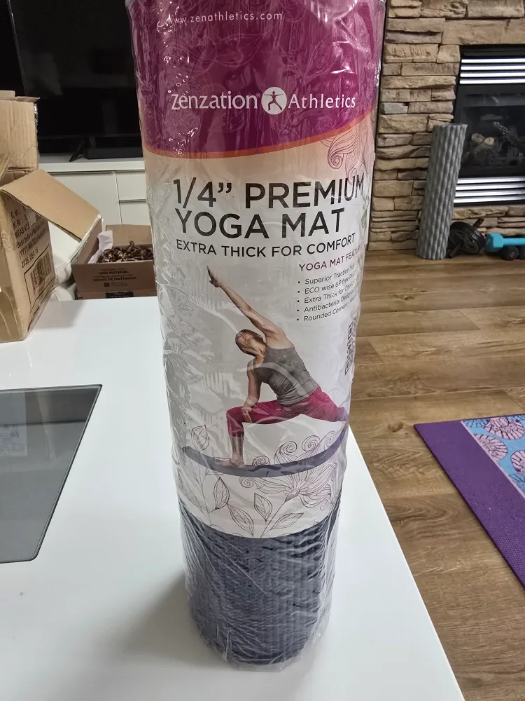 Zenzation Athletics 1/4" Premium Yoga Mat - New image indicator(3)