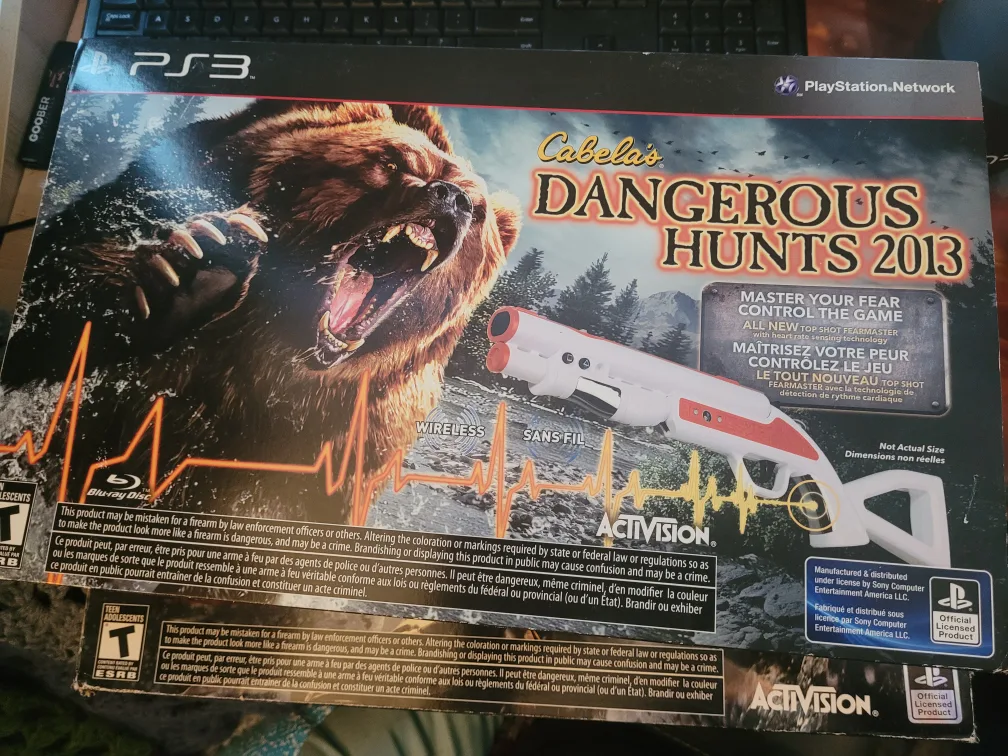 Cabela's Dangerous Hunts 2013 PS3 Game NEW SEALED thumbnail