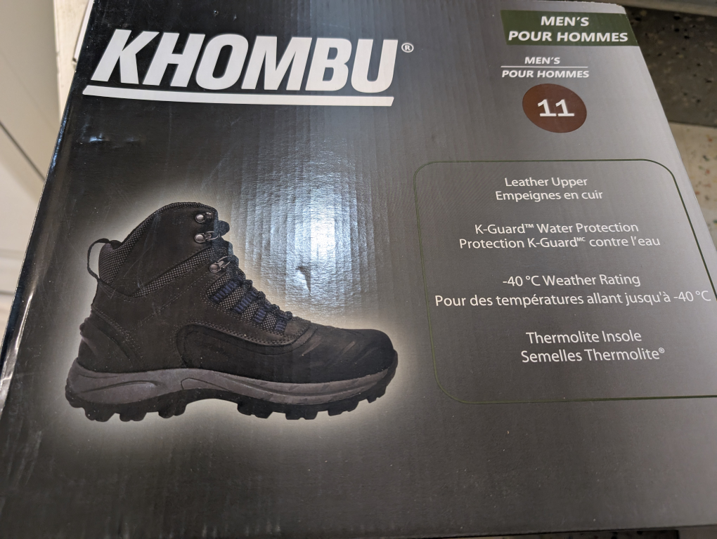 Khombu Men's Hiker Boots - Size 11 - photo 4