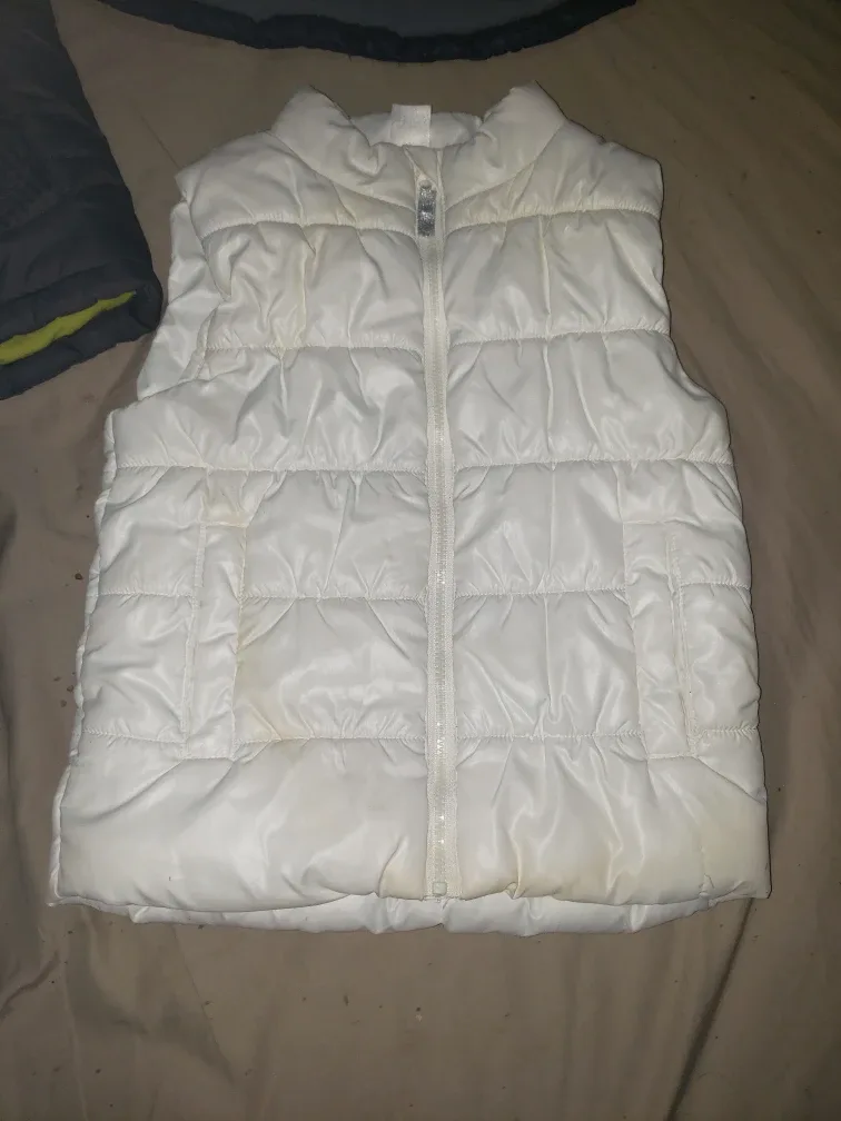 Puffer Vests - White, Grey, Navy image indicator(2)