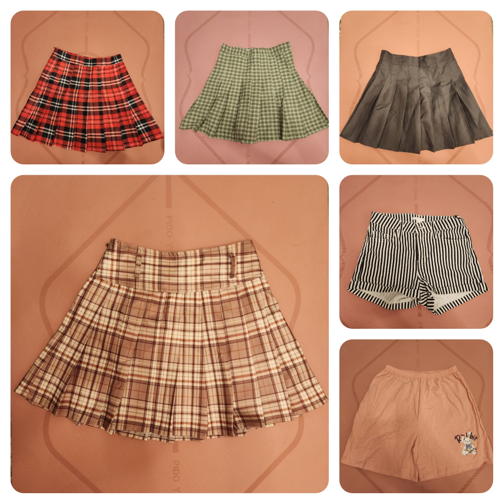 Assorted Skirts and Shorts Bundle, Size Small