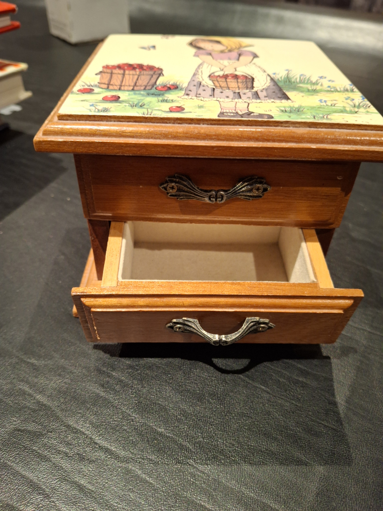 Beautiful vintage musical jewelry box - photo 3