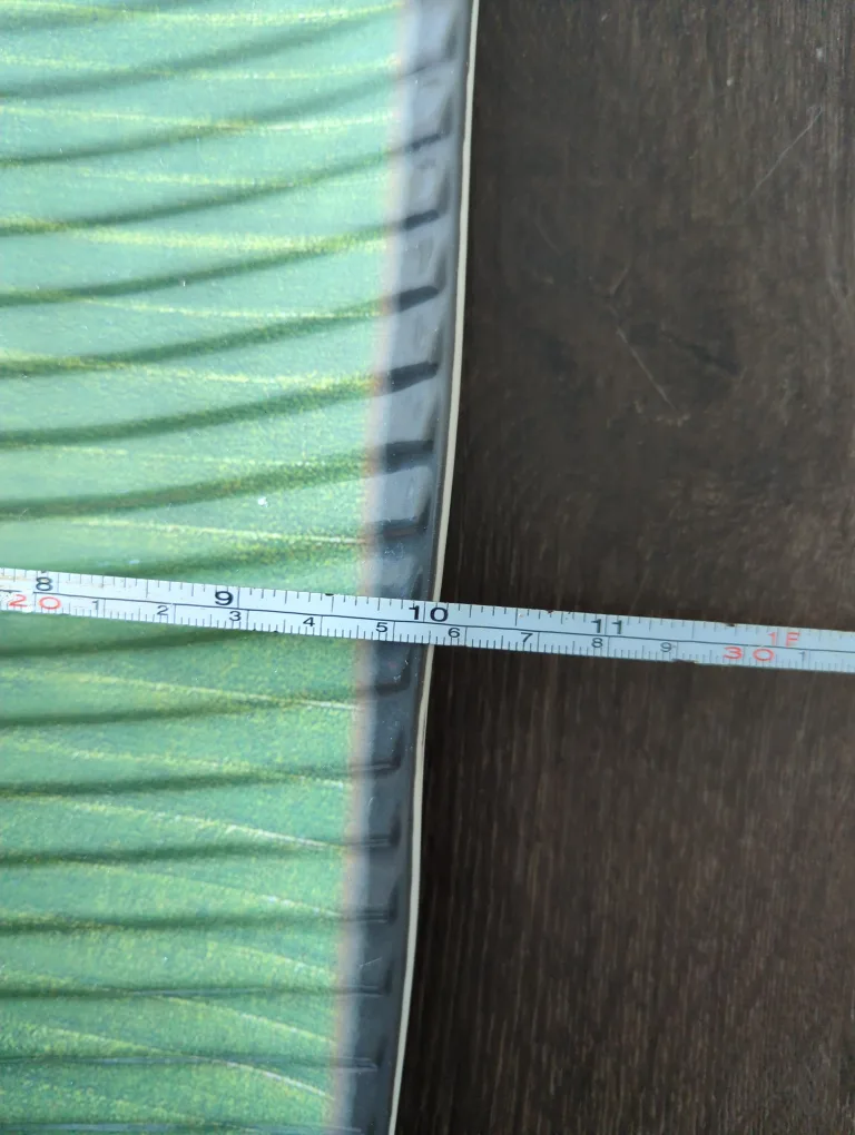 Green Banana Leaf Decorative Plate image indicator(2)