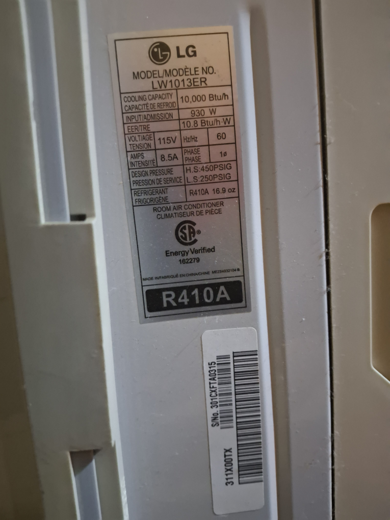 LG LW1013ER Room Air Conditioner - photo 2