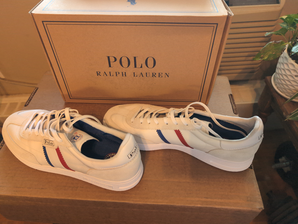 Polo Ralph Lauren White Leather Sneakers - photo 4