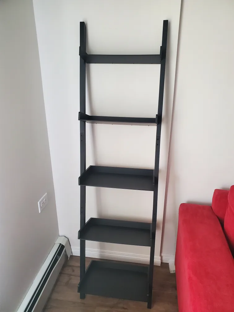 Black Ladder Shelf