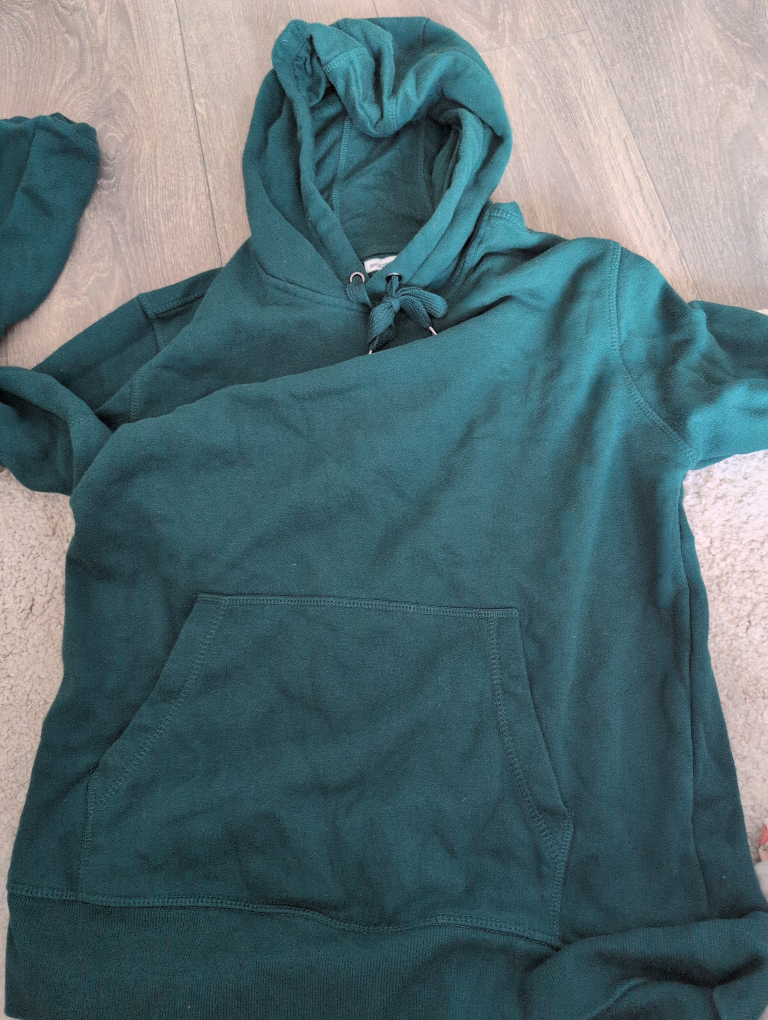 Amazon Essentials Green Hoodie - Size M