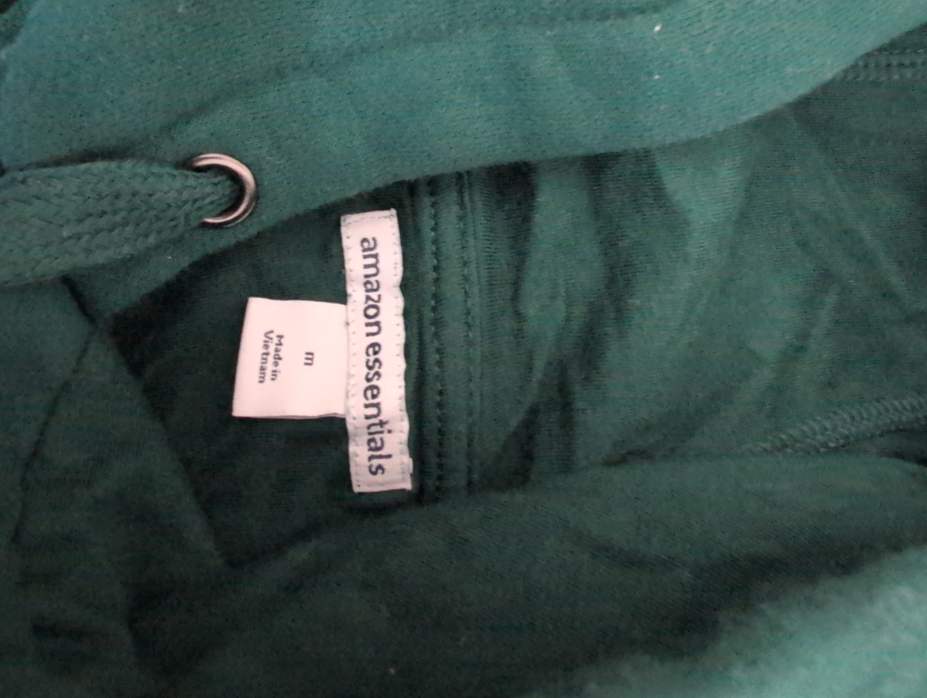 Amazon Essentials Green Hoodie - Size M - photo 4