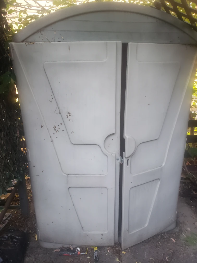 Plastic Outdoor Storage Shed