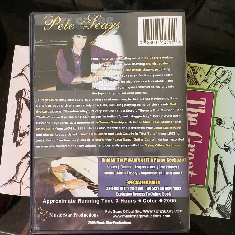 Learning Piano with Pete Sears DVD image indicator(2)