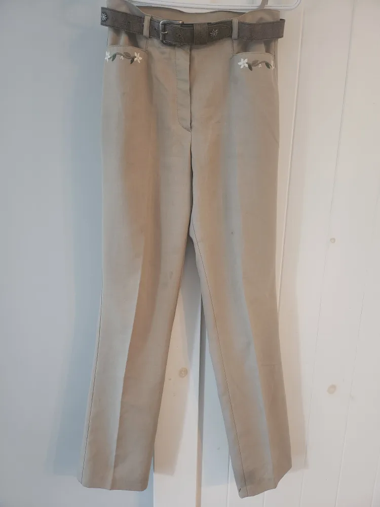 Landhaus Women's Beige Trousers Size 40 thumbnail