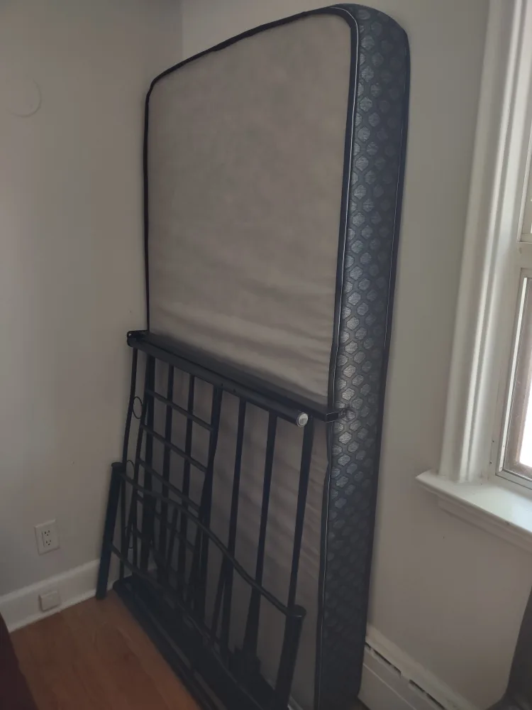 Twin Bed Frame & Mattress
