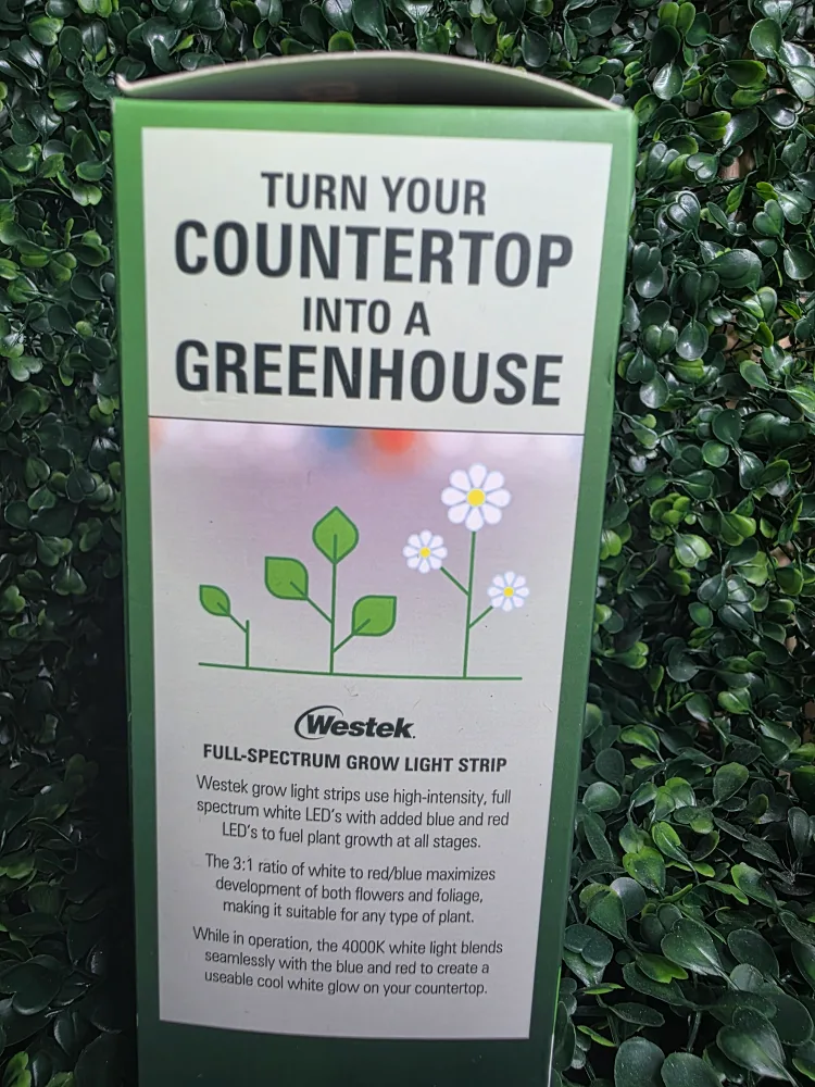 Westek LED Under Cabinet Grow Light Strip - 12 ft image indicator(4)