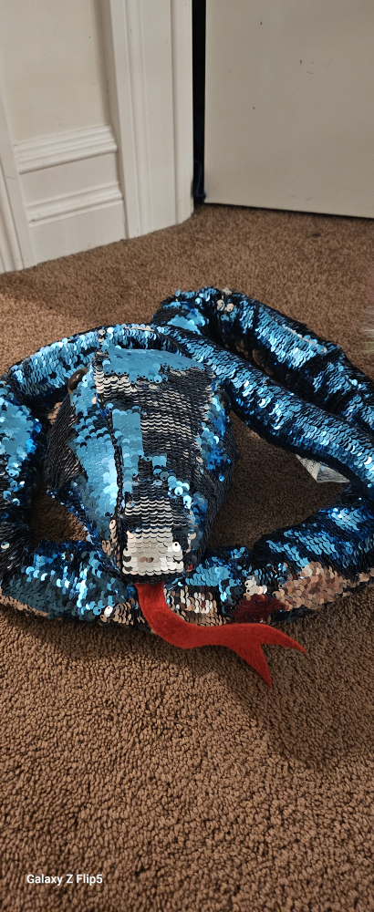Plush Snake & Lion Stuffed Animals - photo 2