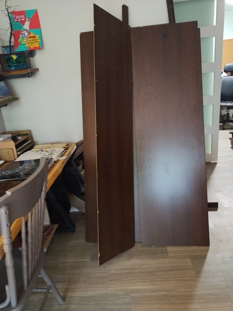 IKEA Brusali Wardrobe - Dark Brown