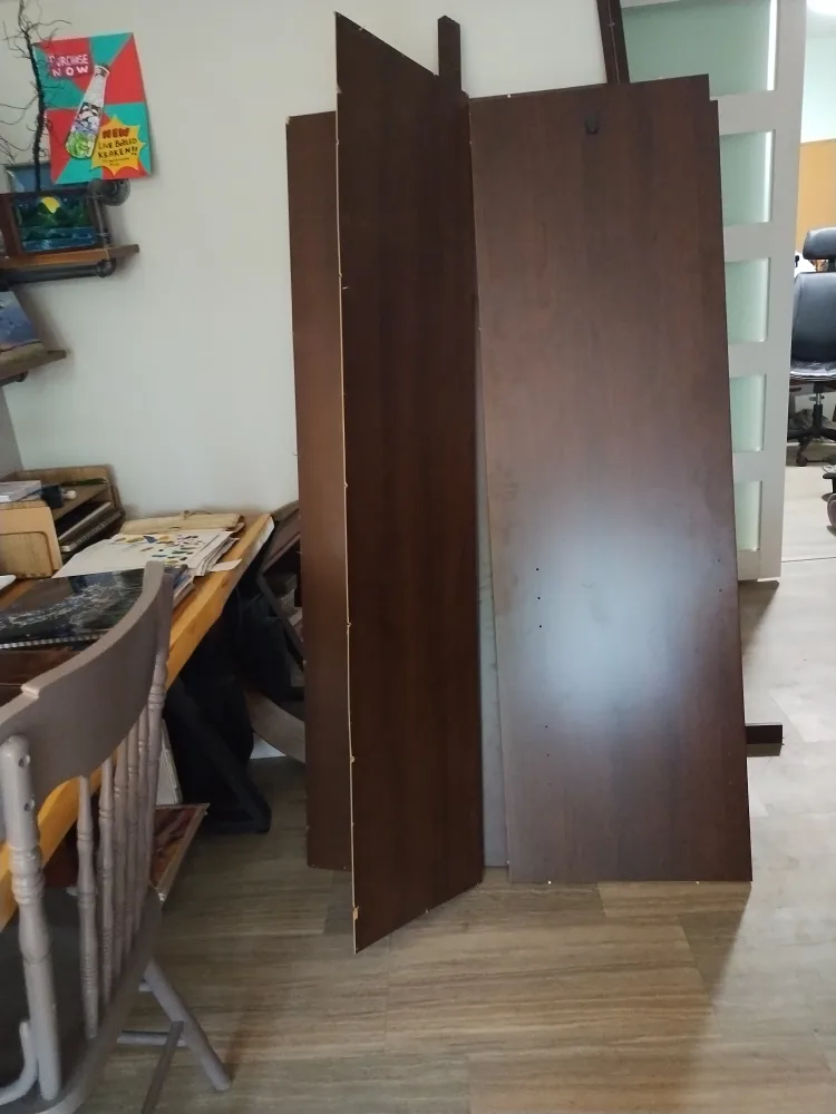 IKEA Brusali Wardrobe - Dark Brown